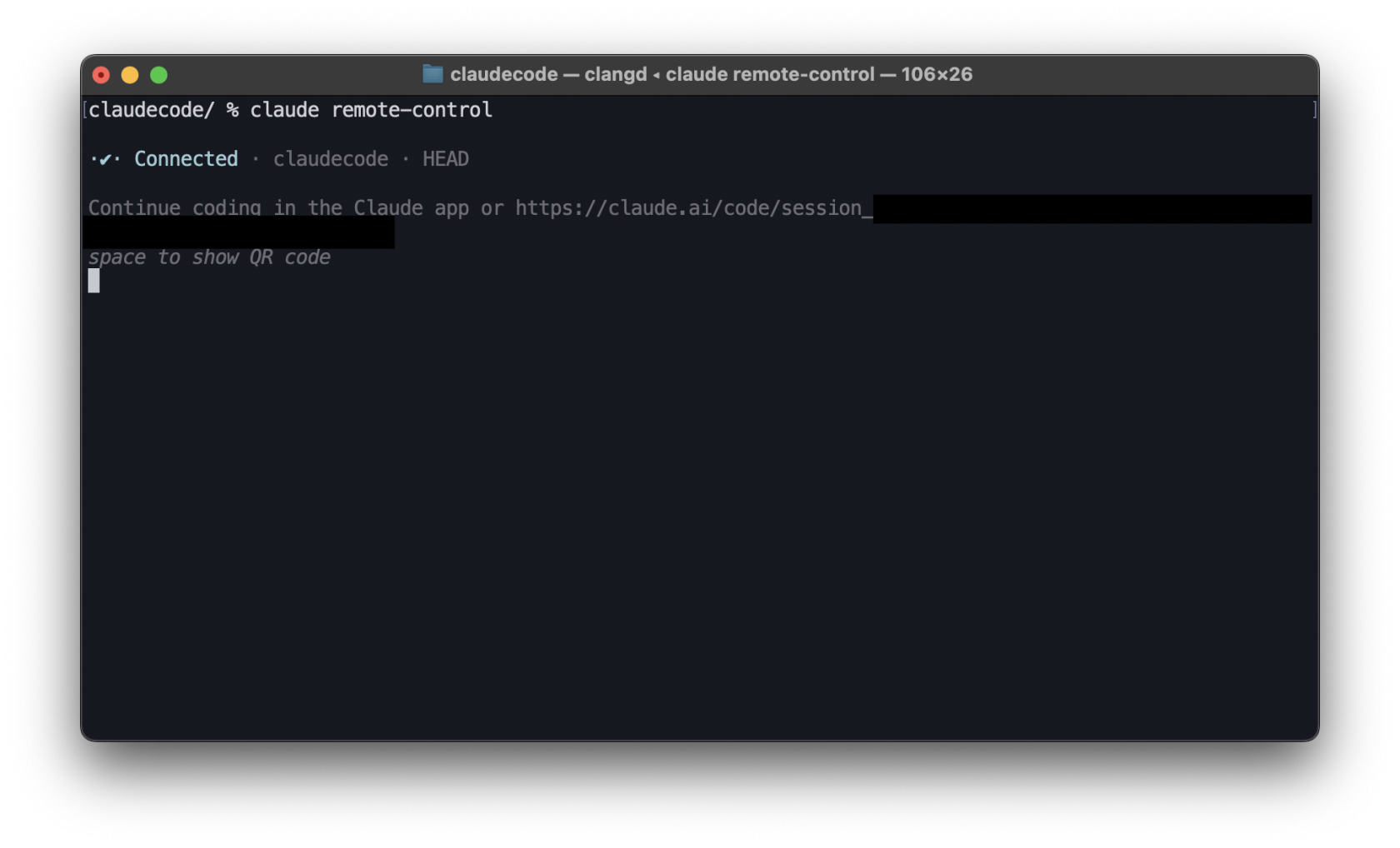 新規セッション